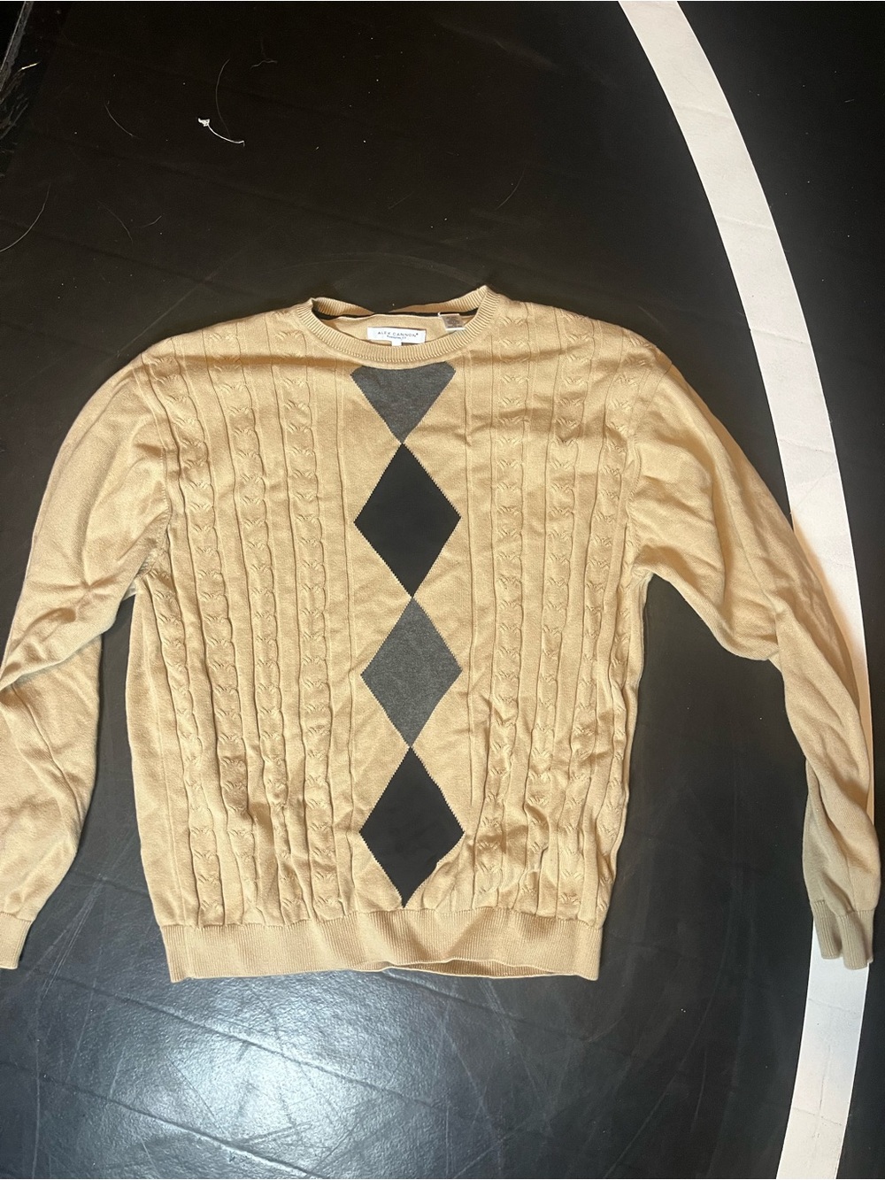 Men’s Tan Cotton Sweater Size XL